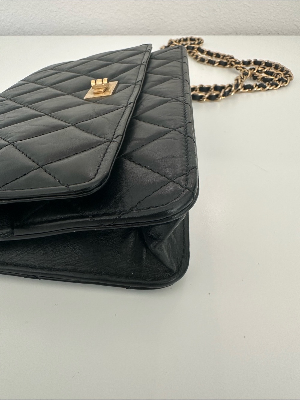 CHANEL Vintage Wallet On A Chain WOC in Black - Picture 15 of 16